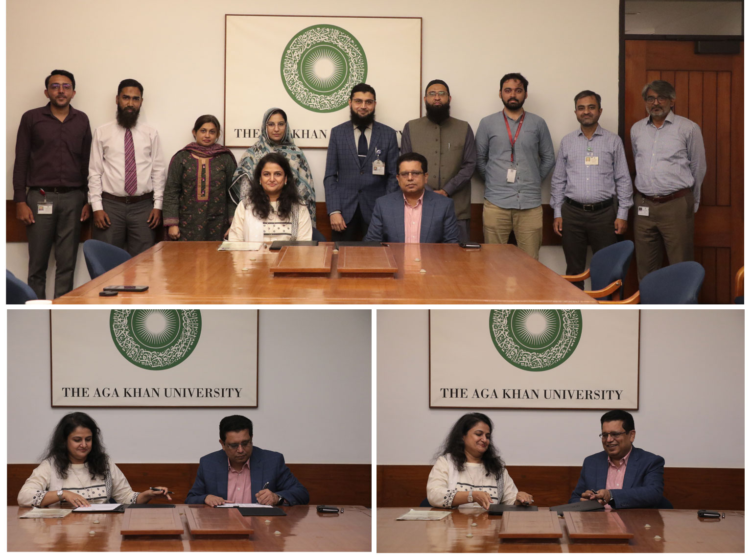 IBA SMCS & AKU Dept. of Pediatrics and Child Health collaborate to promote research in Data Science field